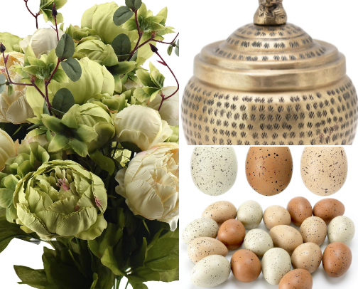 Amazon Spring Centerpiece cover photo collage