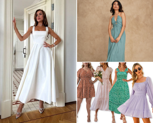 DRESS WOMEN 👗 ✨️ cover photo collage
