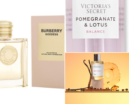 Fragrance cover photo collage