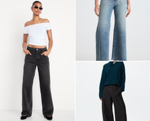 Short girl friendly pants cover photo collage