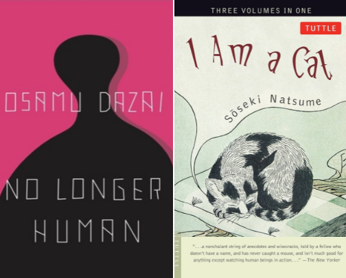 My favorite japanese novels that I recommend cover photo collage
