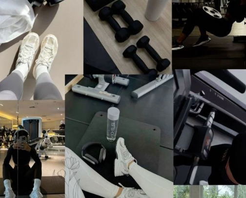 Workout Essentials ♡ cover photo collage