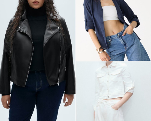 Clothing favourites cover photo collage