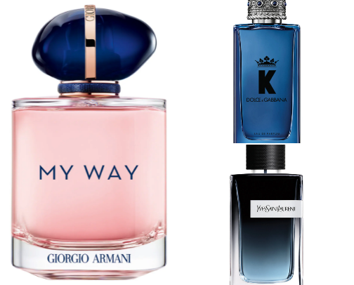 The best fragrances. cover photo collage