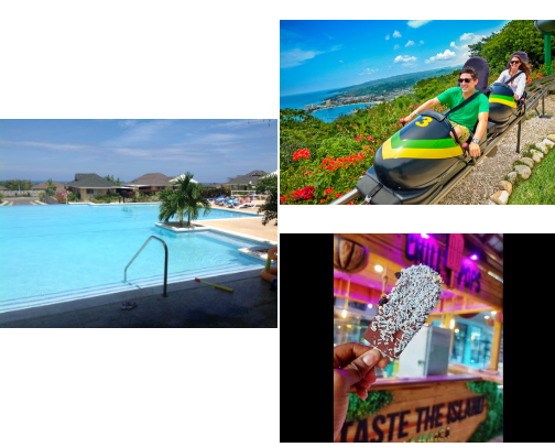 Vacation spots to visit in Jamaica cover photo collage