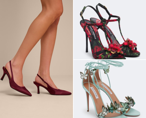 Statement shoes cover photo collage