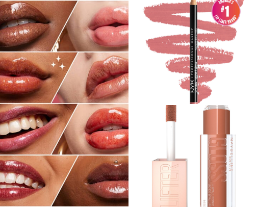 Lip combo cover photo collage