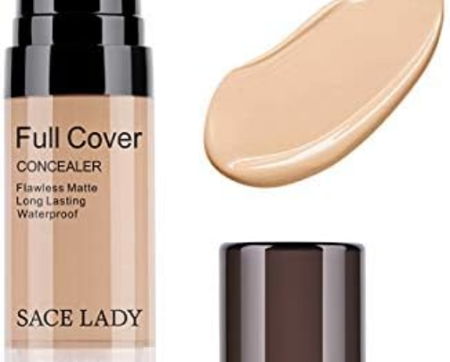 Makeup products cover photo collage