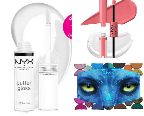 NYX professional makeup cover photo collage