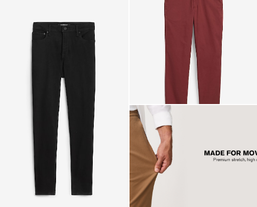 Top Express Mens Shopping Picks cover photo collage