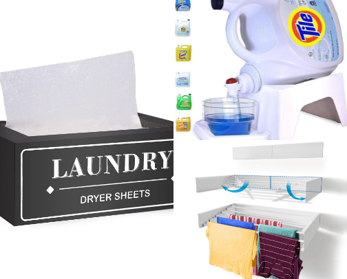 30 Laundry Room Essentials You Didn’t Know You Needed cover photo collage