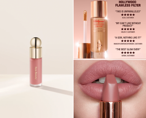 For makeup girlies cover photo collage