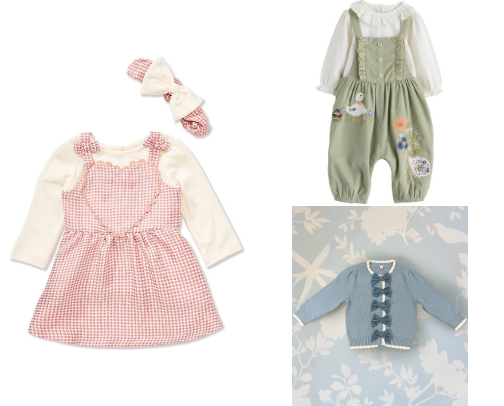Precious Baby Girl Clothes cover photo collage