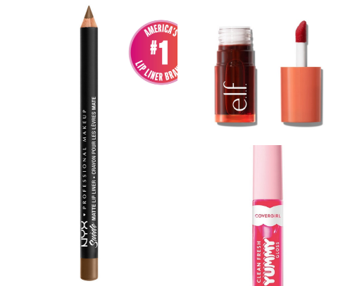 My most favourite everyday drugstore makeup! cover photo collage