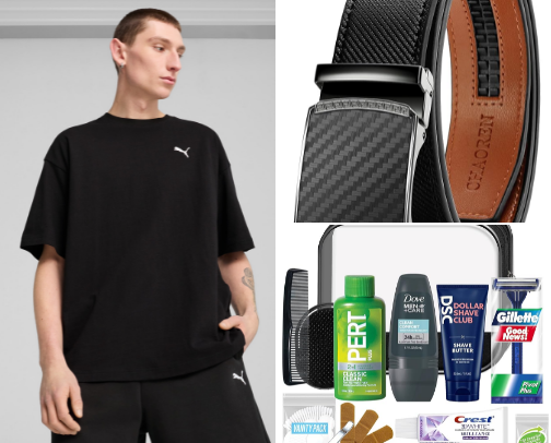 "⚡ Men’s Essentials Hub – Fashion & Grooming Upgrade 👔" cover photo collage