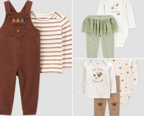 Thanksgiving Outfits for Babies & Toddlers🦃 cover photo collage