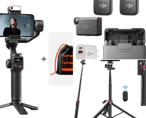 Short Form Content Gear (Reels / TikTok / Shorts) cover photo collage