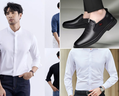 Long sleeve Polo cover photo collage