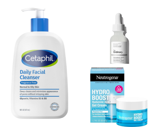 Acne-Approved Drugstore Skincare that WORKS! cover photo collage