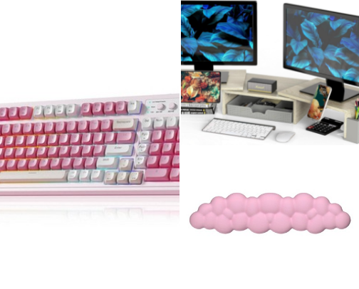 Work from home must haves👩🏻‍💻 cover photo collage