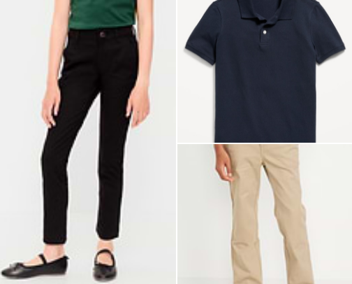 School Uniforms | Uniformes escolares cover photo collage
