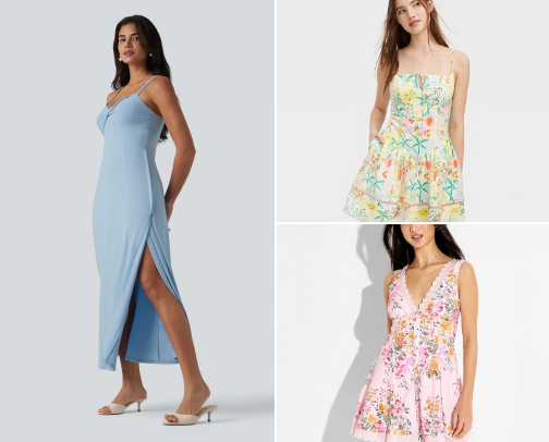 Affordable Spring dresses under $50 2026 cover photo collage