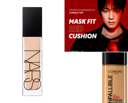 Make-up for Asian skin tone cover photo collage