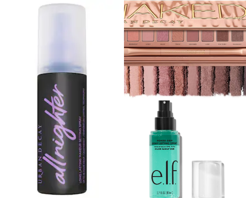 makeup i can't live without 30+ skin drugstore cover photo collage