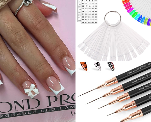 nail inspo cover photo collage