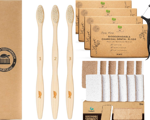 PLASTIC FREE SWAPS AND ESSENTIALS♻️✅ cover photo collage