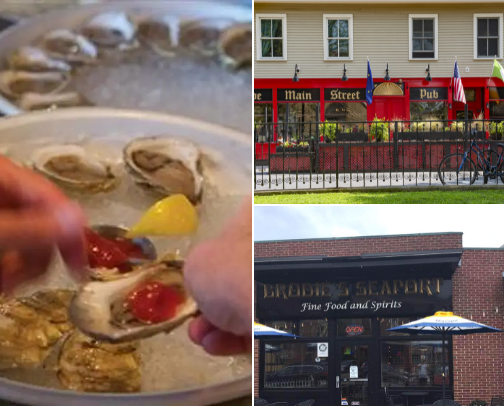 Salem Massachusetts Witch City Area Eats cover photo collage