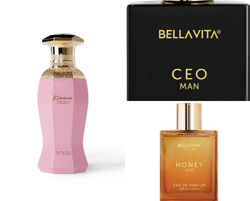 Perfumes & Aftershaves cover photo collage