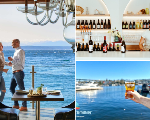Seattle Spots with a View cover photo collage