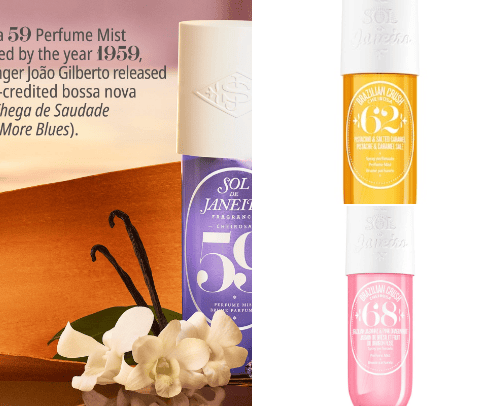 Body care cover photo collage