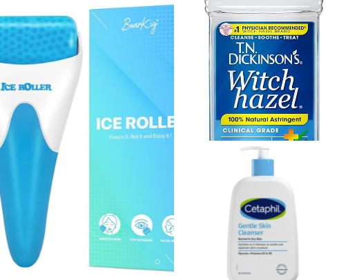 Skincare for the over 30 girlies cover photo collage