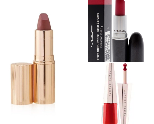 Top Lipsticks & Lip Care🩷 cover photo collage