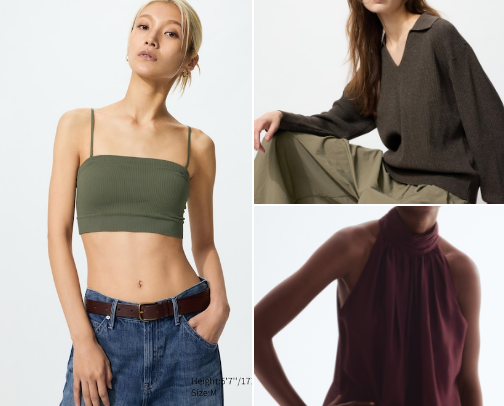 the soft closet 🍒✨ cover photo collage