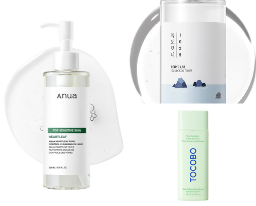 Korean Skincare cover photo collage