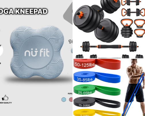 Sport Equipment cover photo collage