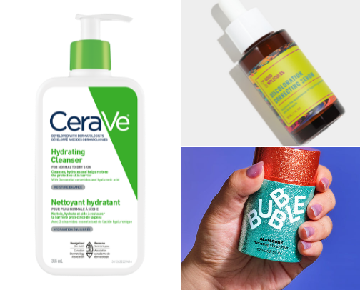 A lists of brands I can’t wait to work with on my skincare journey as a new creator cover photo collage