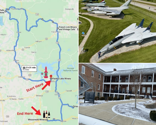 Hidden Indiana Gems cover photo collage