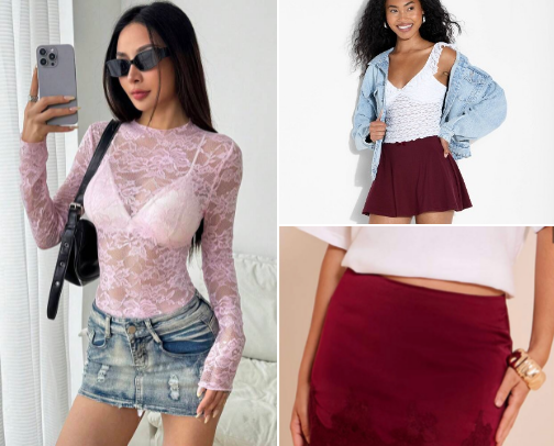 Valentines outfit inspo🎀 cover photo collage
