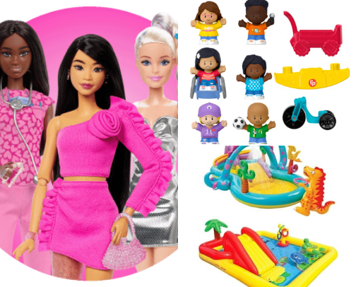My 2 1/2 years granddaughters favorites cover photo collage