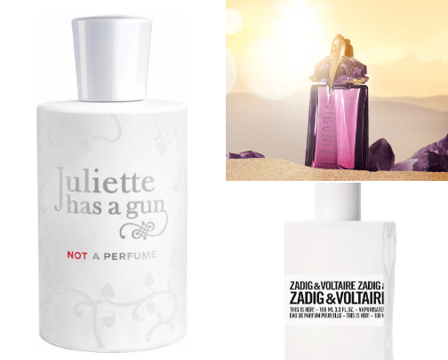 Fragrance cover photo collage