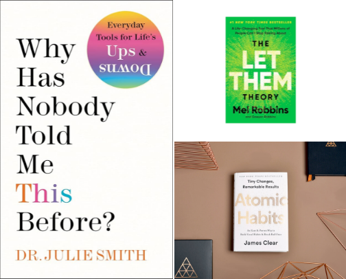 Books to digest cover photo collage