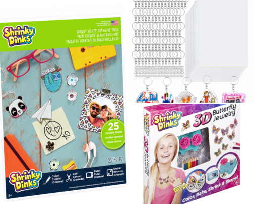 Shrinky Dinks Kit My Son Used to Make Birthday Keychains His Friends Actually Wore cover photo collage