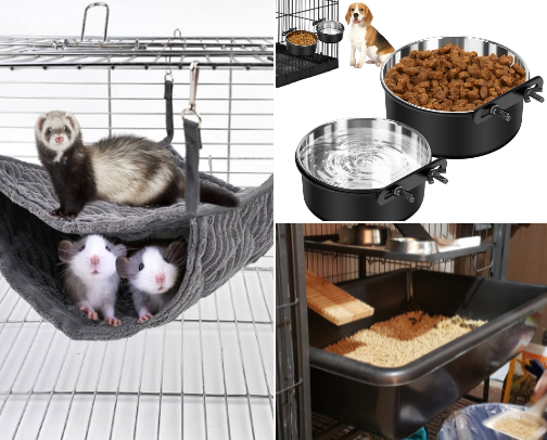 Ferret must haves!☀️ cover photo collage