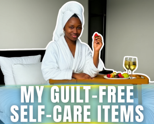 Angelica’s Favorite Things: Self-Care Edition cover photo collage