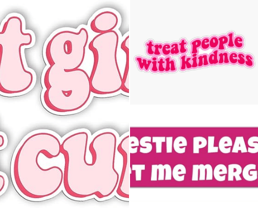 Just Girl Things cover photo collage