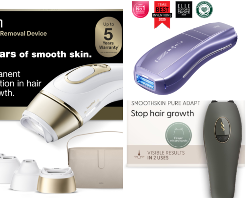 The 8 Best Laser Hair Removal Devices To Cut Down On Shaving cover photo collage